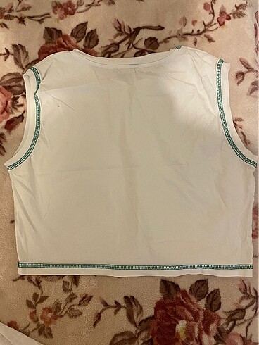 Walt Disney World Beyaz crop top