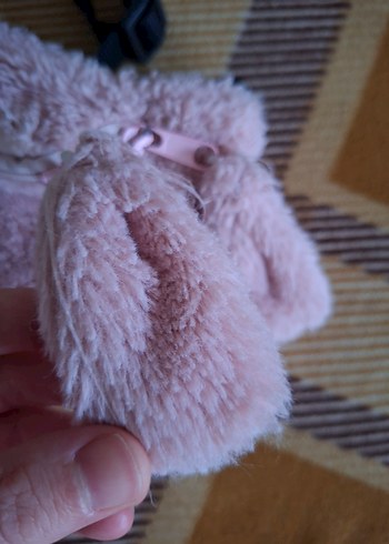 Pembe Peluş Bebek Çantası - Görsel 3