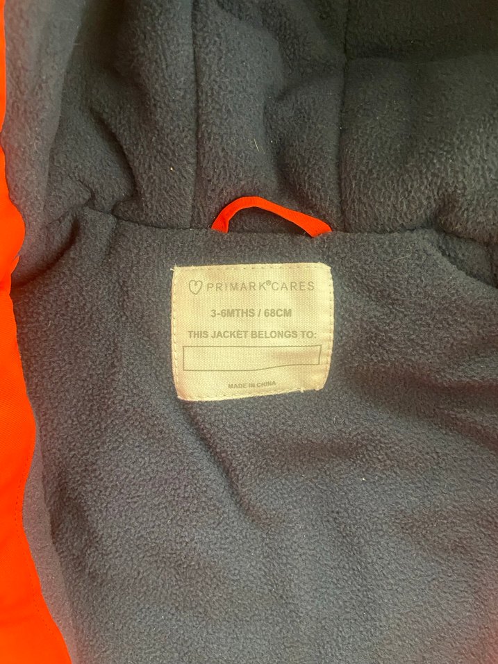 Kapüşonlu Kırmızı Erkek Çocuk Mont - Görsel 3