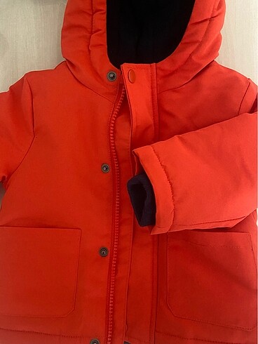 Zara Kırmızı Unisex bebek montu