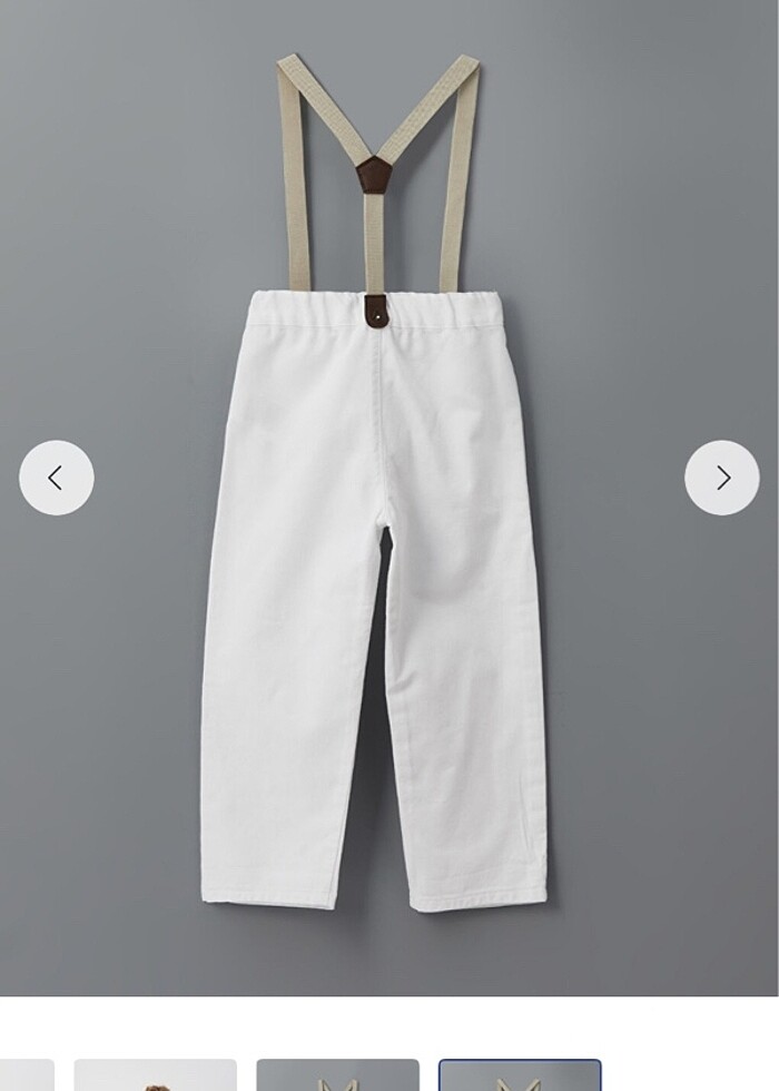 Askılı erkek bebek pantolon - Görsel 2