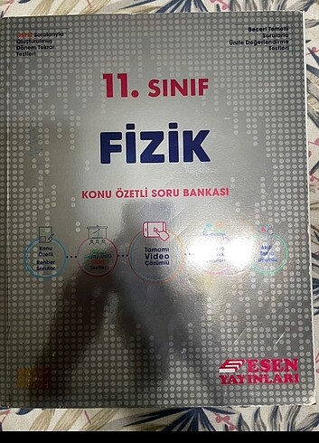 Esen yayınları fizik 11. Sınıf 