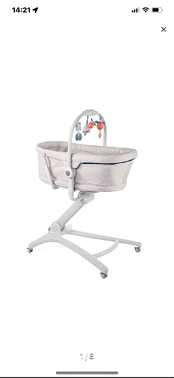 Chicco baby hug 4 in 1 anne yanı beşik ve mama sandalyesi