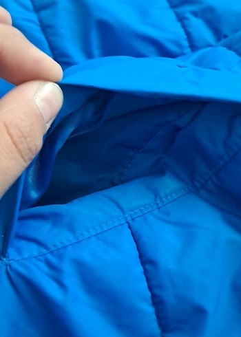 Erkek Çocuk Mavi Fermuarlı Kaban - Görsel 4