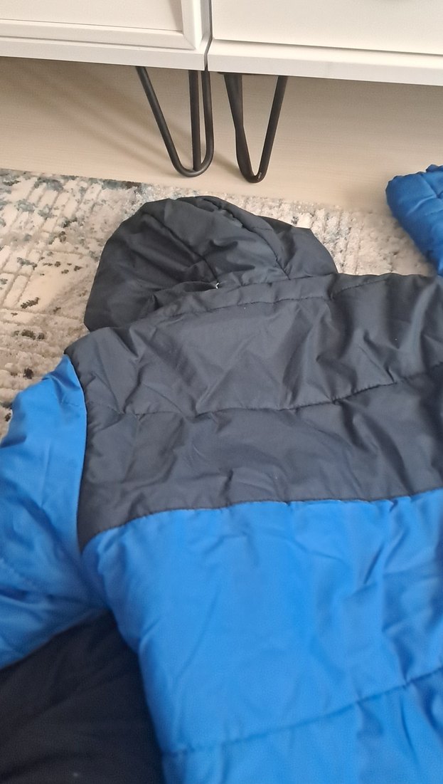 Erkek Çocuk Mavi Fermuarlı Kaban - Görsel 5