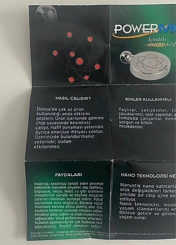  Beden Power max kolye ucu