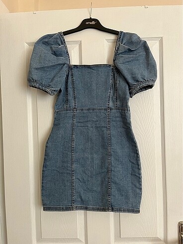 H&M H&M denim elbise