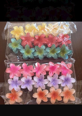 Pastel Renkli lotus toka 20 adet