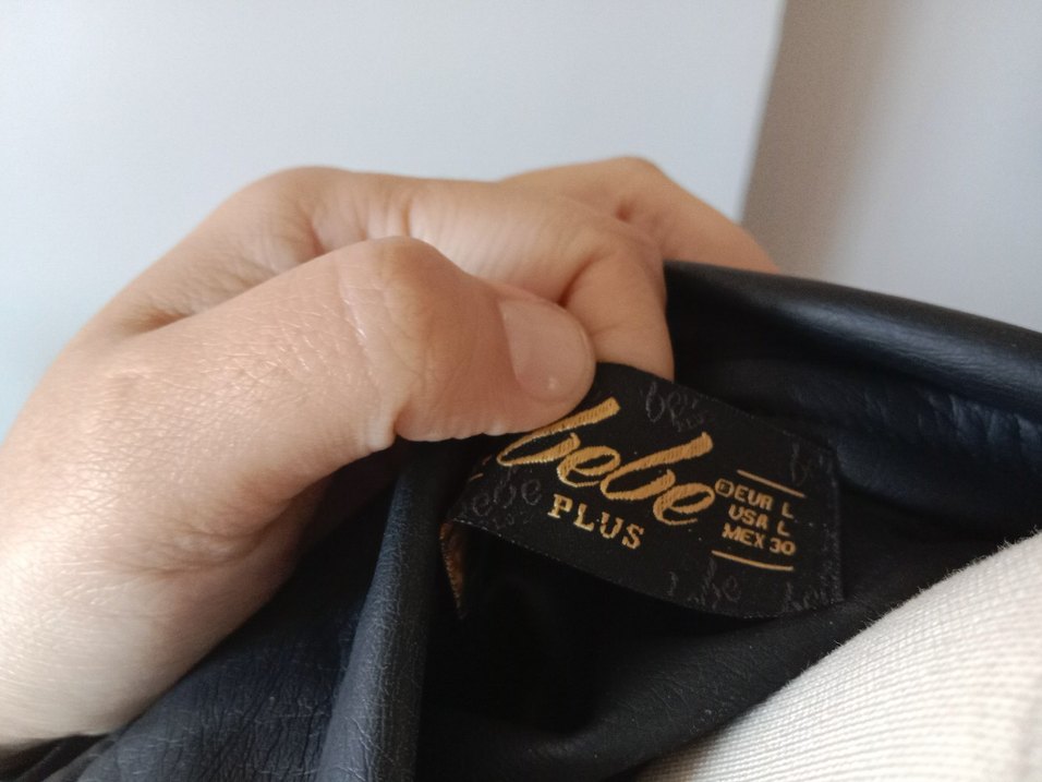 Siyah Deri Midi Trençkot - Görsel 4