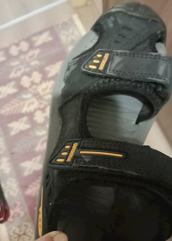 kadın siyah sandalet - Görsel 5