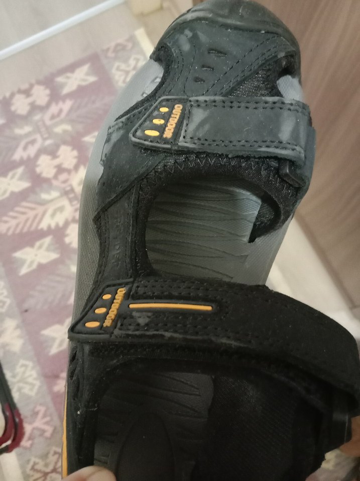 kadın siyah sandalet - Görsel 4