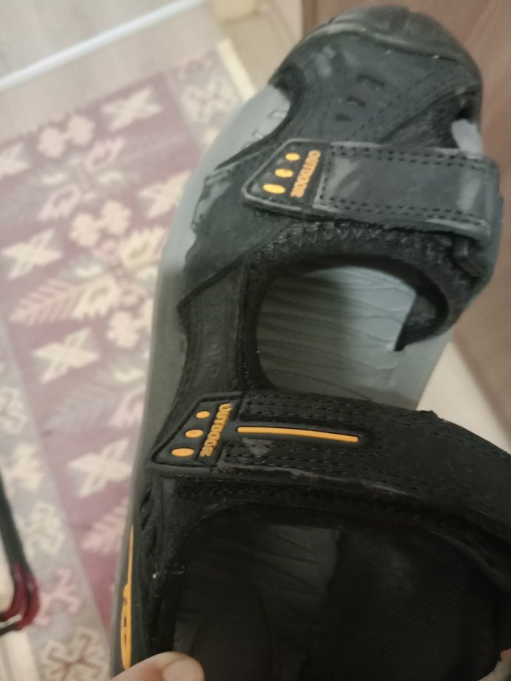 kadın siyah sandalet - Görsel 5