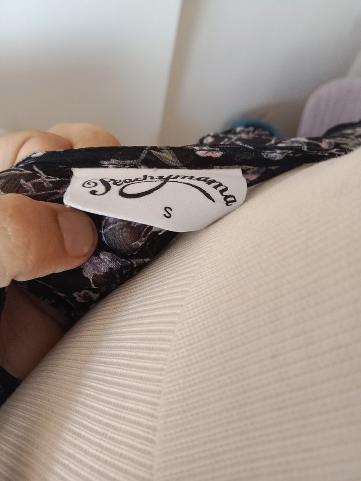 Uzun Kollu Fırfırlı pareo - Görsel 2