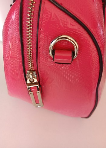 Valentino Pembe Deri Kadın Çanta - Görsel 2