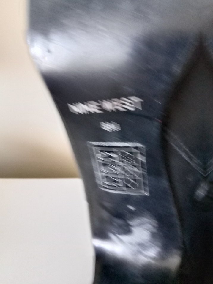 Siyah Deri Tokalı Dizüstü Stiletto Çizme - Görsel 4