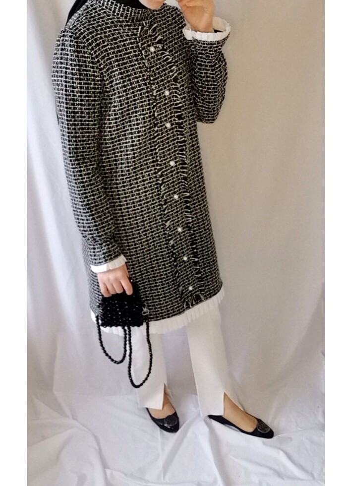 İncili Chanel tunik - Görsel 3