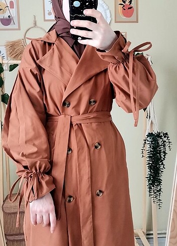 Oversize trençkot - Görsel 3