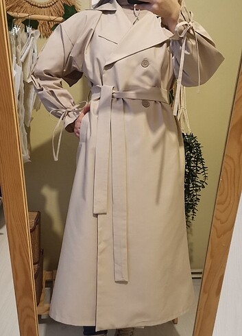 Oversize Trençkot - Görsel 2