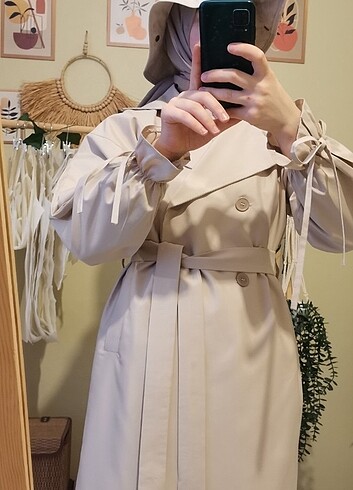 Oversize Trençkot - Görsel 3