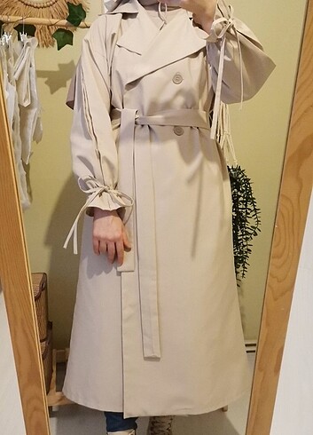 Oversize Trençkot - Görsel 4