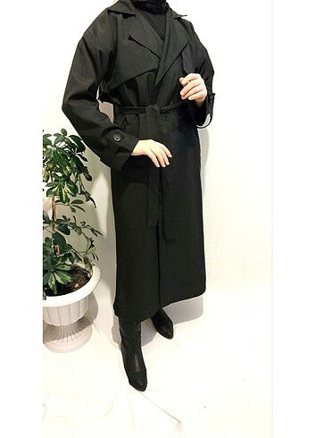 Overize Trençkot - Görsel 2