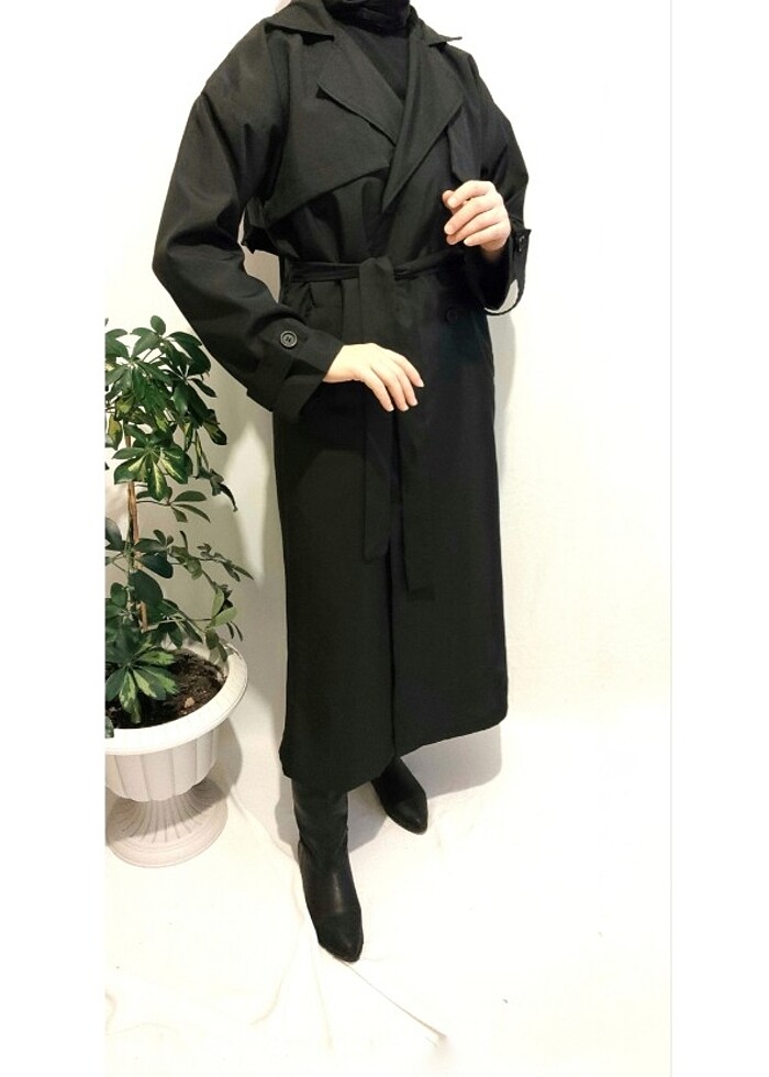 Overize Trençkot - Görsel 2