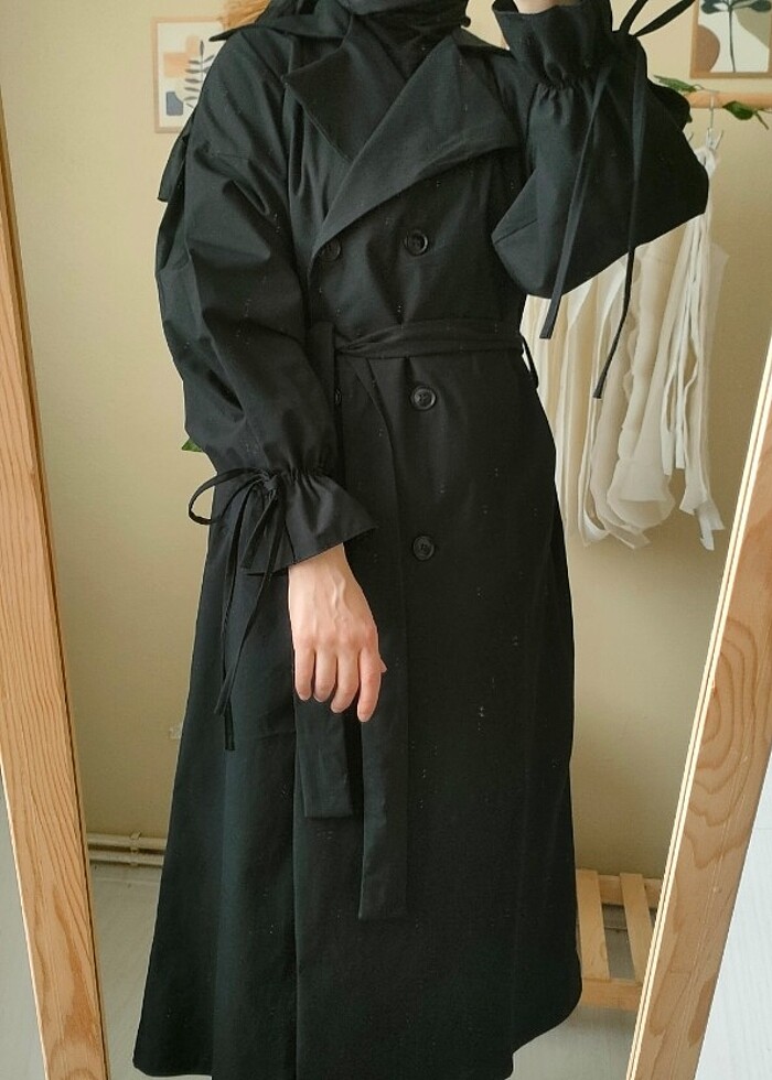 Oversize Trençkot - Görsel 5