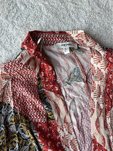 Koton Etnik Desenli kimono