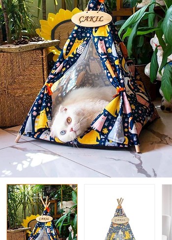 Goby pet Kedi Çadırı - Görsel 2
