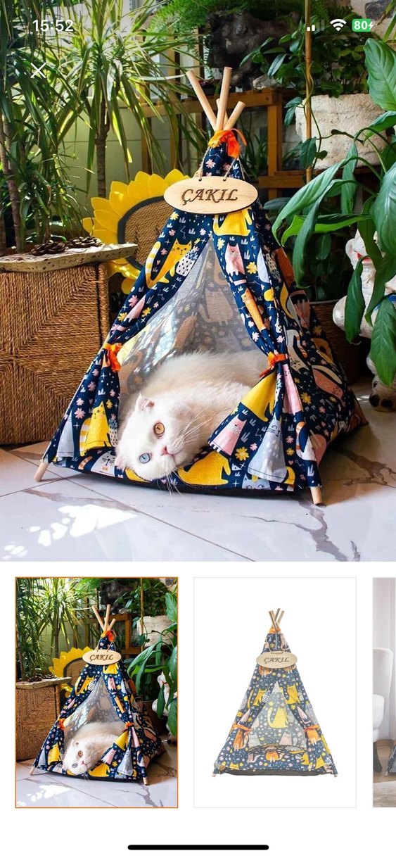 Goby pet Kedi Çadırı - Görsel 2