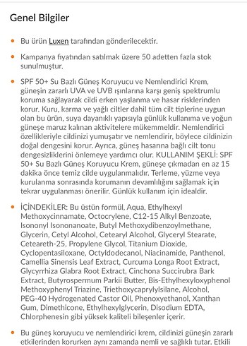 Luxen güneş kremi - Görsel 6