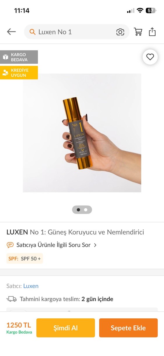 Luxen güneş kremi - Görsel 5