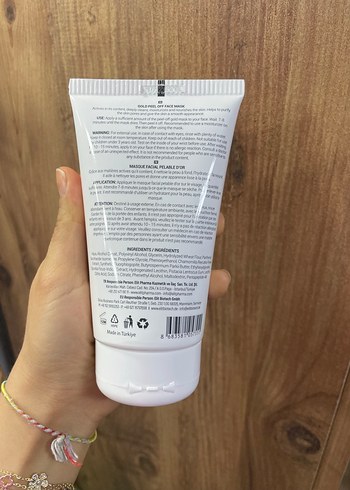 ClinicLab Altın Peeling Yüz Maskesi 150 ml - Görsel 2