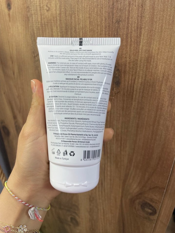 ClinicLab Altın Peeling Yüz Maskesi 150 ml - Görsel 2