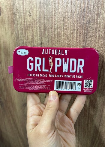 The Balm GRLPWDR yüz paleti - Görsel 3