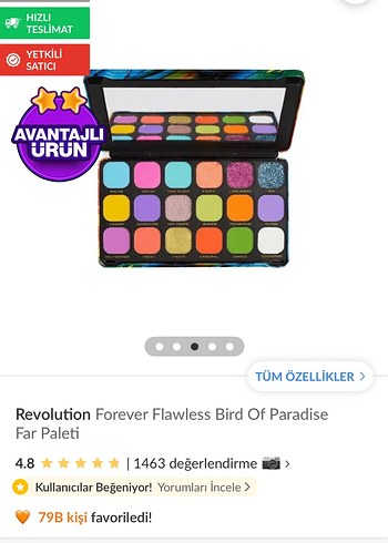 Revolution far paleti - Görsel 7