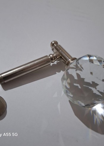 metal ucunda camkesimli perde tutucu - Görsel 2