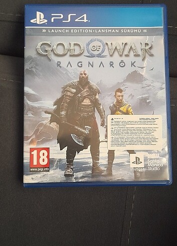 God of war ragnarök ps4 oyun