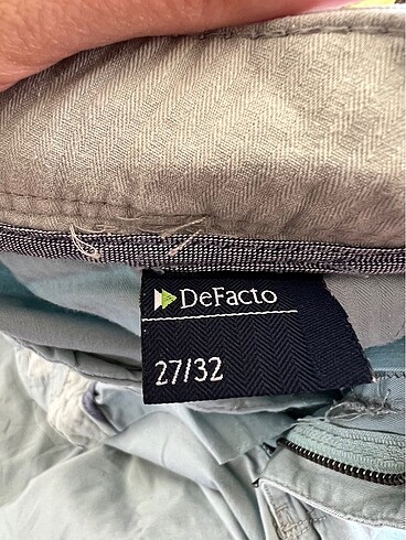 32 Beden defacto erkek pantolon