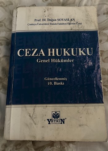 Ceza Hukuku Genel Hükümler Kitabı 10. Baskı