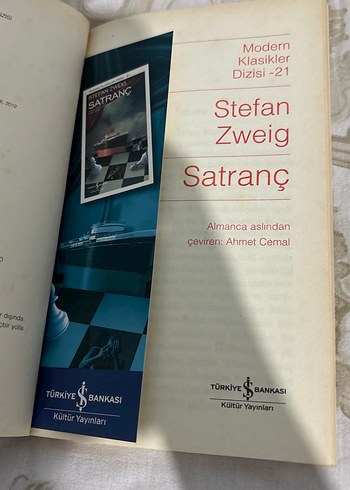 Satranç - Stefan Zweig