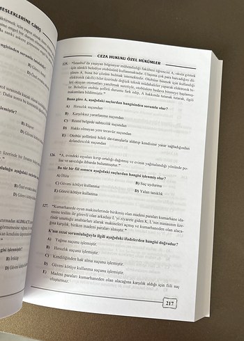 2025 Ceza Hukuku Soru Bankası - Ömer Keskinsoy - Görsel 3