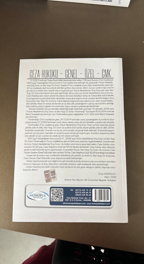 2025 Ceza Hukuku Soru Bankası - Ömer Keskinsoy - Görsel 2
