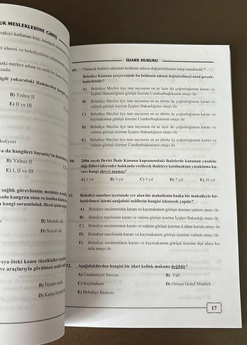Monopol İdare Hukuku Soru Bankası 2025 - Görsel 3
