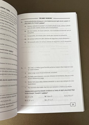 2025 Ticaret Hukuku Soru Bankası - Monopol - Görsel 3