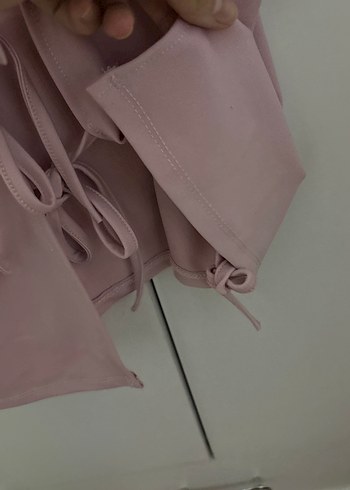 Trendyol & Milla Bej V Yaka İnce Askılı Mini Atlet