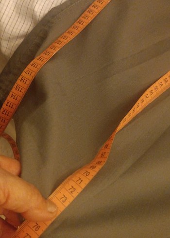 xxl Beden haki Renk Gri Keten Kısa Kollu Erkek Gömlek