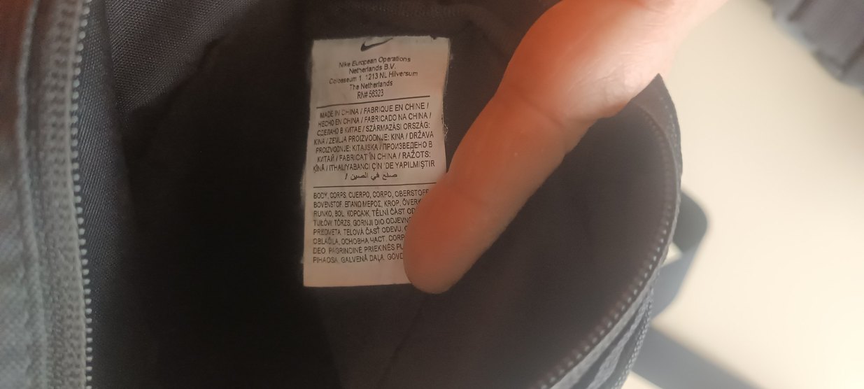 Nike Siyah Fermuarlı Erkek Omuz Çantası - Görsel 3