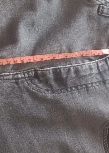 Gri Erkek Denim Pantolon Regular Fit - Görsel 4