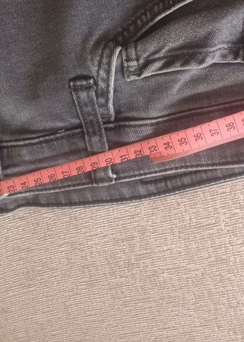 Gri Erkek Denim Pantolon Regular Fit - Görsel 7